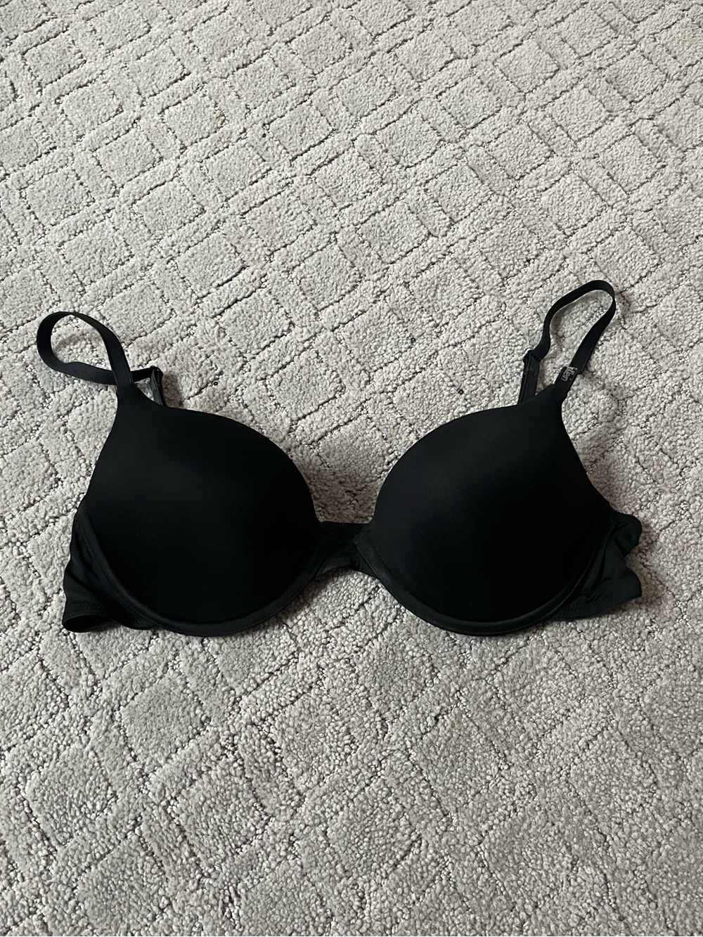 Black Calvin Klein Push-up Bra